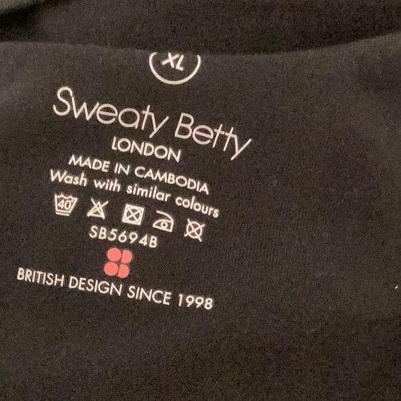 SOLD SWEATY BETTY Gary Jumpsuit, Black, size XL, NWOT - Picture 9 of 12